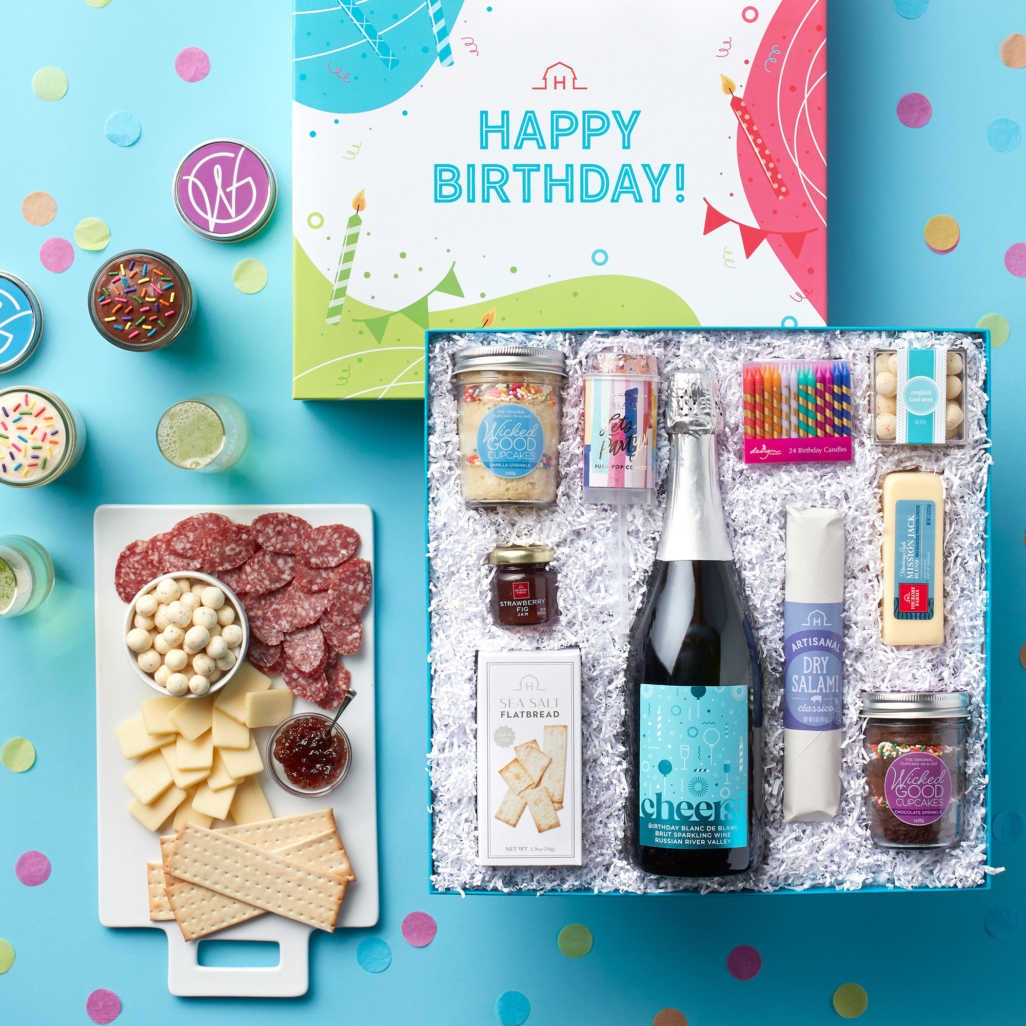 Let's Party Birthday Wine Gift Box